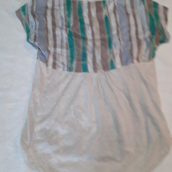 Beautiful new w/o tags tunic top Porridge designer at Anthropology - awesome col - Picture 2 of 8